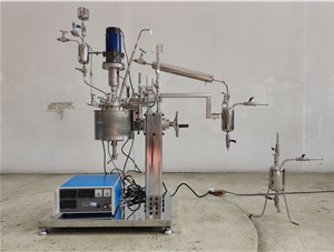 0.5L高溫不銹鋼手動升降尼龍聚合實(shí)驗(yàn)釜已完工發(fā)往北京